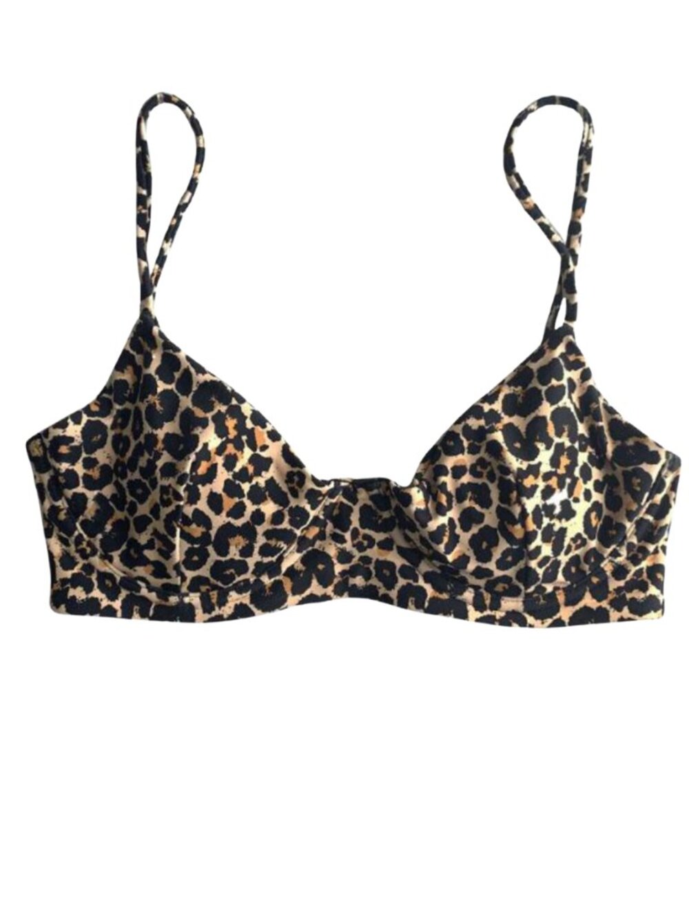 NWT PINKCOLADA TROPEZ BIKINI IN CHEETAH Size Medium - Picture 4 of 5